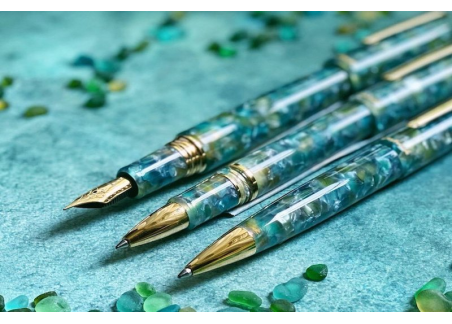 Esterbrook Estie Sea Glass Gold Fountain Pen