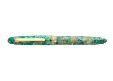 Esterbrook Estie Sea Glass Gold Rollerball Pen