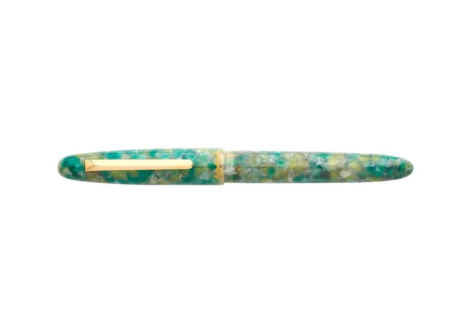 Esterbrook Estie Sea Glass Gold Rollerball Pen