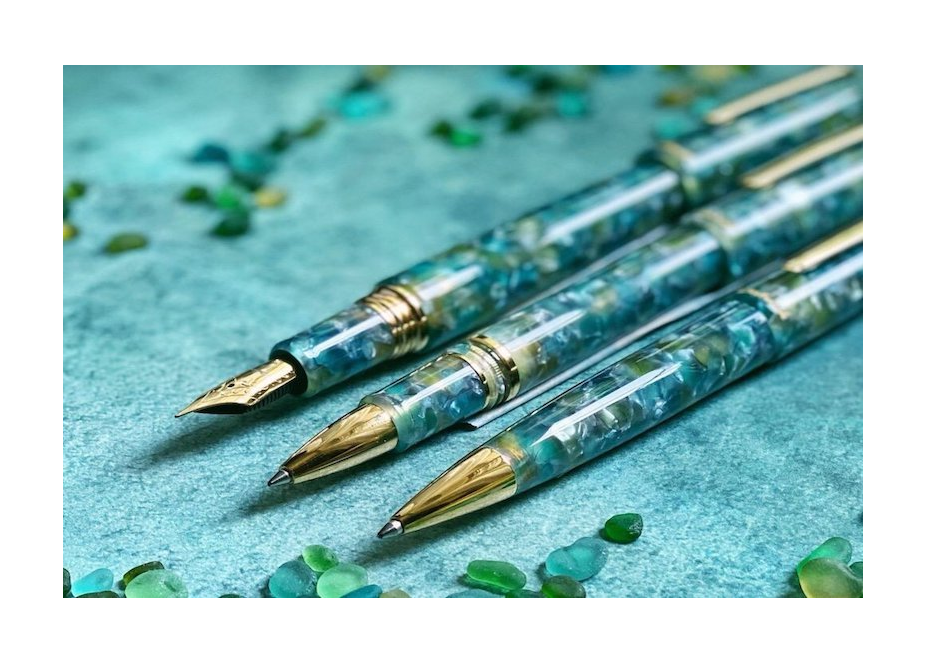 Esterbrook Estie Sea Glass Gold Bolígrafo
