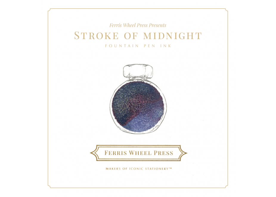 Ferris Wheel Press 38ml Stroke of Midnight Ink
