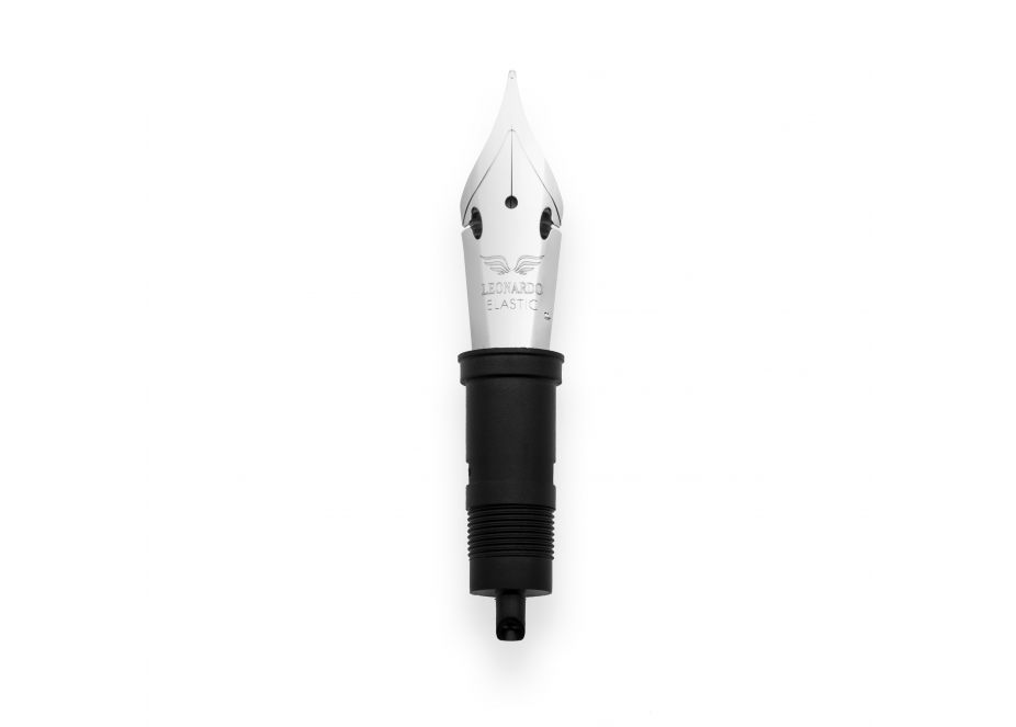Leonardo Steel Elastic Nib Silver