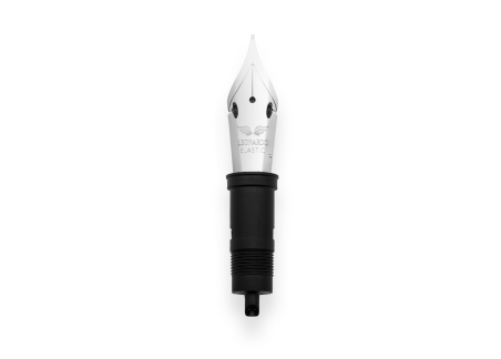 Leonardo Steel Elastic Nib Silver