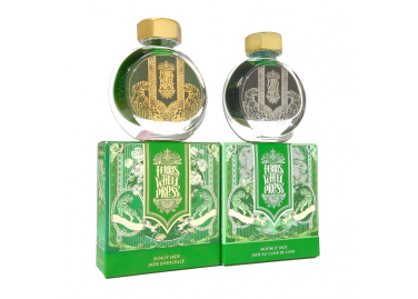 Ferris Wheel Press Curious Collaborations | Special Edition Lunar New Year Twin Jade Inks Fontana Penna