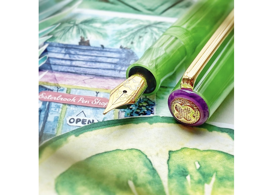 Esterbrook JR Pocket Pen - Paradise Collection Key Lime Estilográfica