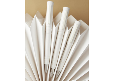 Perfecta Powder White Resin Ballpen 2