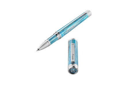 Zero Zodiac Taurus, IP Palladium Steel, Rollerball Pen