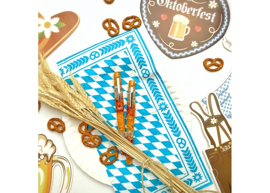 Camden - Oktoberfest - Palladium Trims - Fountain Pen