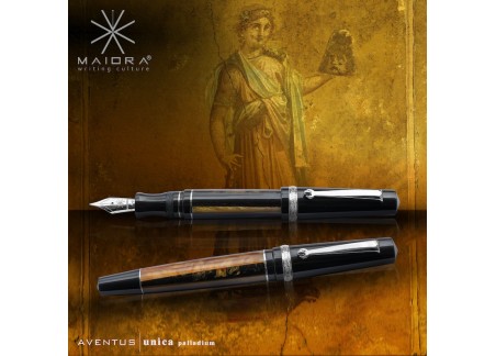 Maiora Aventus Unica  Palladium Fountain Pen