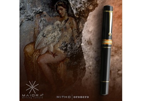 Maiora Mitho Oronero K Piston Filler Fountain Pen