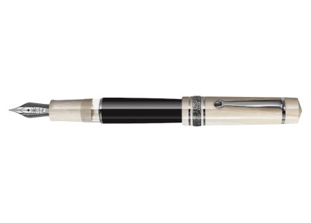 Maiora Mitho NotteLuna Ruthenium K Piston Filler Fountain Pen