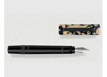 Tibaldi Perfecta Tortoise Beige Resin Fountain Pen
