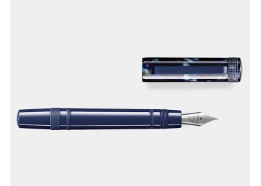 Tibaldi Perfecta Stonewash Blue Fountain Pen