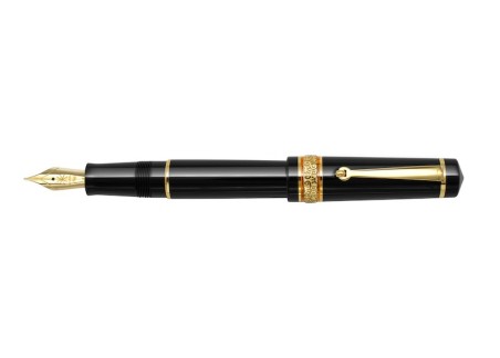 Maiora Alpha Nera Gold Fountain Pen Fontana Penna fontanapenna.com