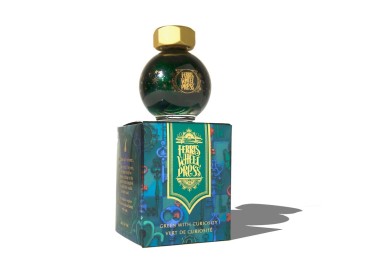 20ml FerriTales - Down the Rabbit Hole - Green with Curiosity Ink Fontana Penna fontanapenna.com
