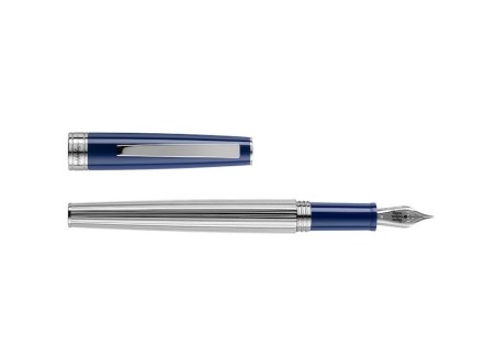 Montegrappa Armonia duetto Navy Blue Fountain Pen Fontana Penna fontanapenna.com