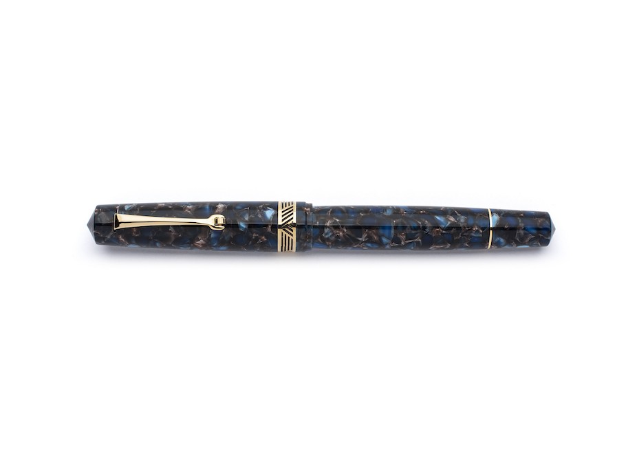 Leonardo Officina Italiana Momento Magico Pietra Salata Gold Fountain Pen Fontana Penna fontanapenna.com