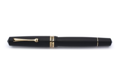 Leonardo Officina Italiana Momento Magico Matte Black Gold Fountain Pen Fontana Penna fontanapenna.com 2