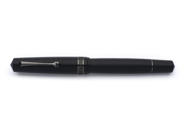 Leonardo Officina Italiana Momento Magico Matte Black Ruthenium Fountain Pen Fontana Penna fontanapenna.com 2