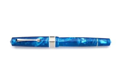 Leonardo Officina Italiana Momento Magico Pithecusa Silver Fountain Pen Fontana Penna fontanapenna.com 2