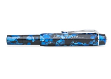 Kaweco ART-Sport Pebble Blue Fountain Pen Fontana Penna fontanapenna.com 2