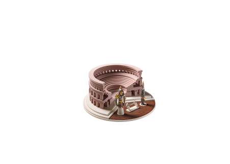 Montegrappa Gladiator 18K Gold Italian Idol Fountain Pen Fontana Penna fontanapenna.com