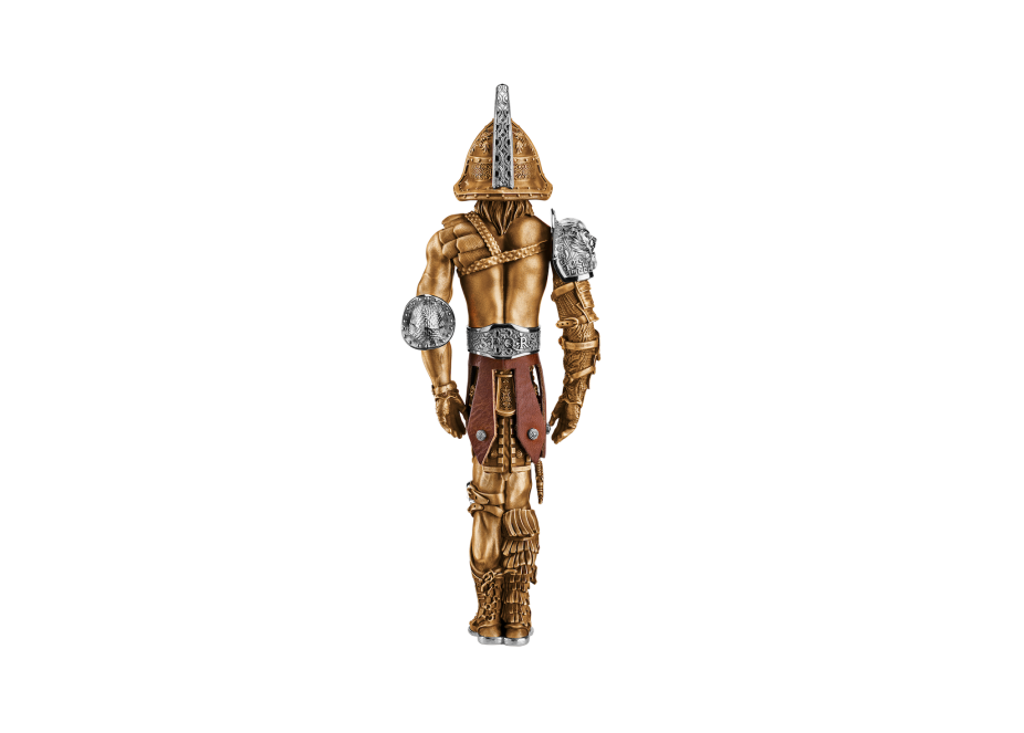 Montegrappa Gladiator 18K Gold Italian Idol Fountain Pen Fontana Penna fontanapenna.com