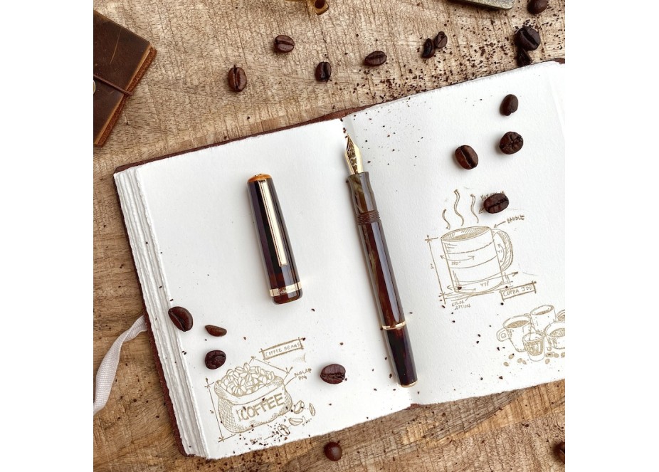 Esterbrook JR Pumpkin Latte Fountain Pen  Fontana Penna fontanapenna.com