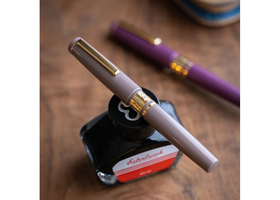 Esterbrook Model J Violet Ebonite Fountain Pen Fontana Penna fontanapenna.com