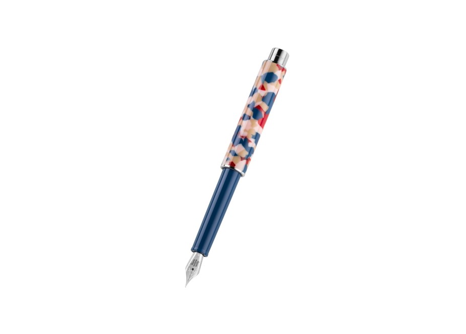 Montegrappa Gnomo Obsession Ultramarine Fountain Pen Fontana Penna