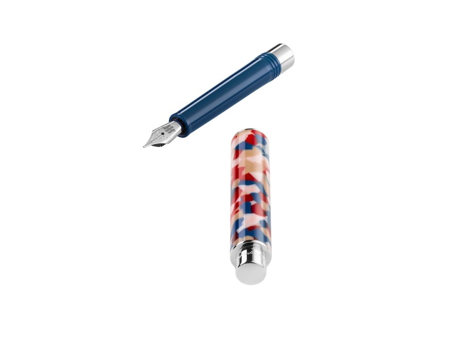 Montegrappa Gnomo Obsession Ultramarine Fountain Pen Fontana Penna