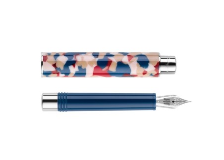 Montegrappa Gnomo Obsession Ultramarine Fountain Pen Fontana Penna fontanapenna.com