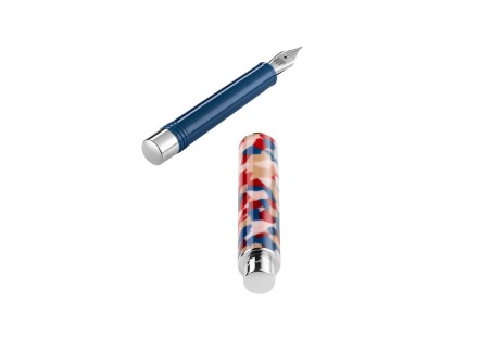 Montegrappa Gnomo Obsession Ultramarine Fountain Pen Fontana Penna