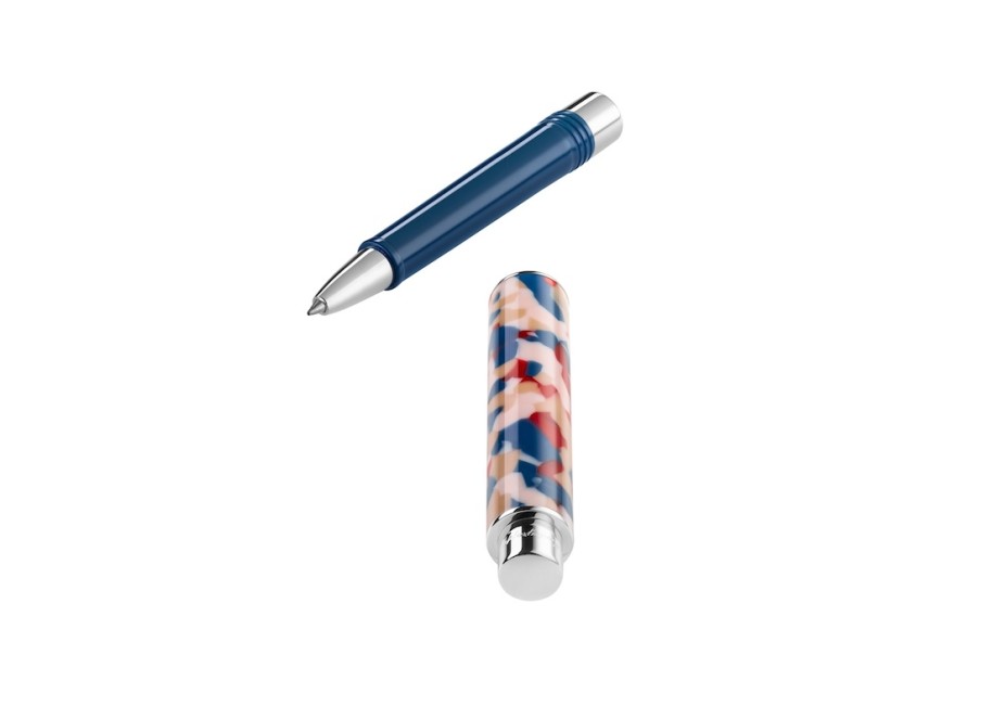 Montegrappa Gnomo Obsession Ultramarine Rollerball Pen Fontana Penna fontanapenna.com