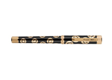 Montegrappa Smiley Heritage 1972 E.L. Rollerball Pen Fontana Penna fontanapenna.com