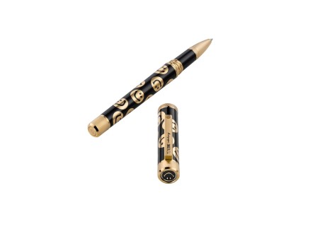 Montegrappa Smiley Heritage 1972 E.L. Rollerball Pen Fontana Penna fontanapenna.com