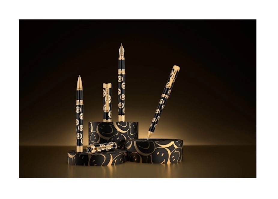 Montegrappa Smiley Heritage 1972 E.L. Rollerball Pen Fontana Penna fontanapenna.com