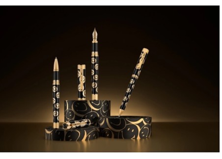 Montegrappa Smiley Heritage 1972 E.L. Rollerball Pen Fontana Penna fontanapenna.com