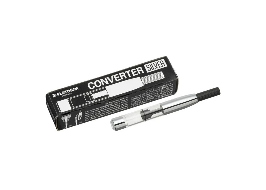 Platinum Silver Converter Transparent Fontana Penna fontanapenna.com