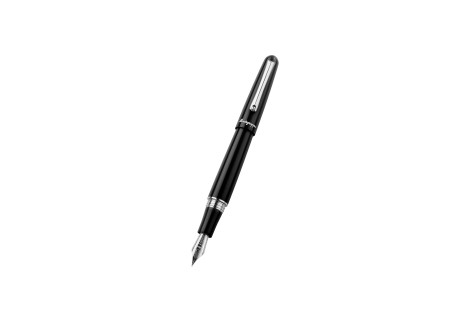 Montegrappa Elmo 01 Black Fountain Pen Fontana Penna