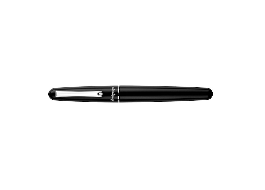 Montegrappa Elmo 01 Black Fountain Pen Fontana Penna