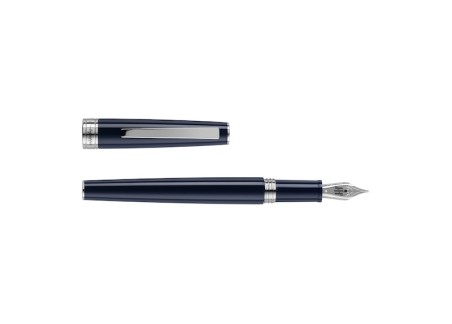 Montegrappa Armonia Mini Navy Blue Fountain Pen Fontana Penna fontanapenna.com