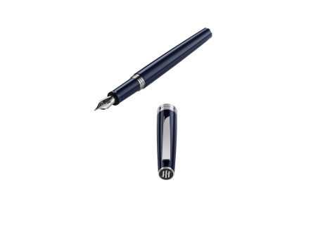 Montegrappa Armonia Mini Navy Blue Fountain Pen Fontana Penna fontanapenna.com