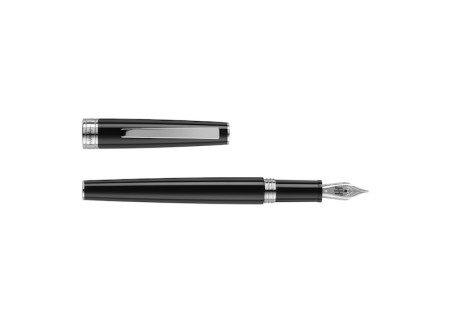 Montegrappa Armonia Mini Black Fountain Pen Fontana Penna fontanapenna.com