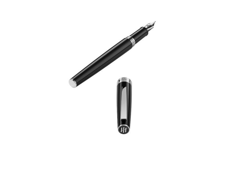 Montegrappa Armonia Mini Black Fountain Pen Fontana Penna fontanapenna.com