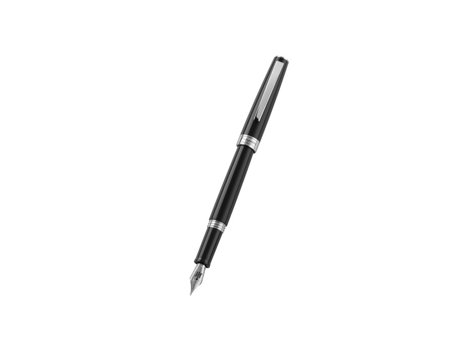 Montegrappa Armonia Mini Black Fountain Pen Fontana Penna fontanapenna.com