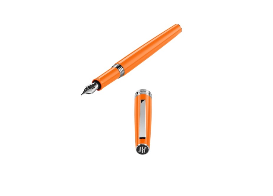 Montegrappa Armonia Mini Orange Fountain Pen Fontana Penna fontanapenna.com