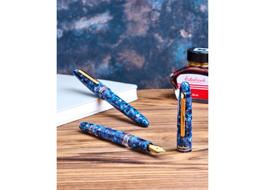 Esterbrook Estie Blue Moon Fountain Pen Fontana Penna fontanapenna.com