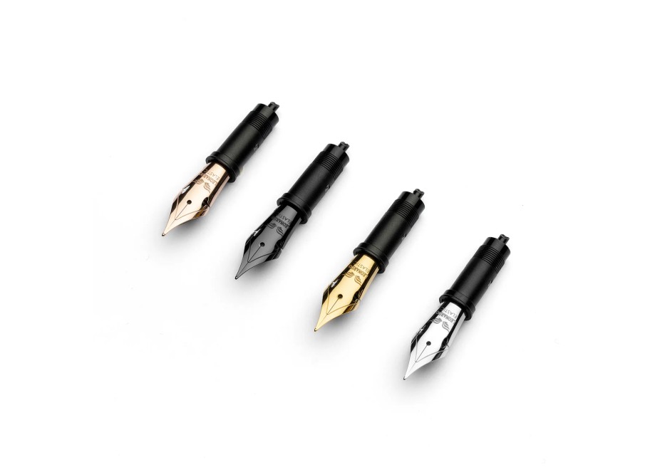 Leonardo Steel Elastic Nib Silver