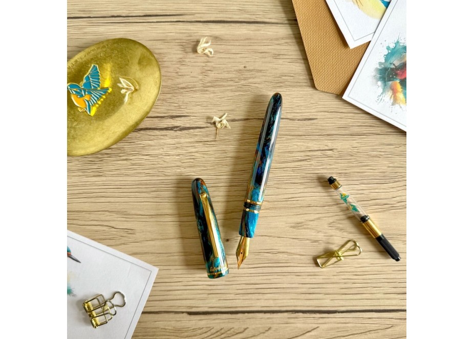 Esterbrook Estie Kingfisher Fountain Pen Fontana Penna fontanapenna.com